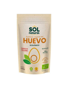 Sustituto vegetal del Huevo en polvo bio 350g Sol Natural
